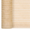 Siatka cieniująca, beżowa, 1x10 m, HDPE, 150 g/m²