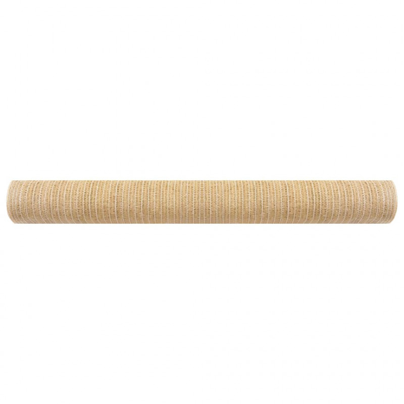 Siatka cieniująca, beżowa, 1x50 m, HDPE, 150 g/m²