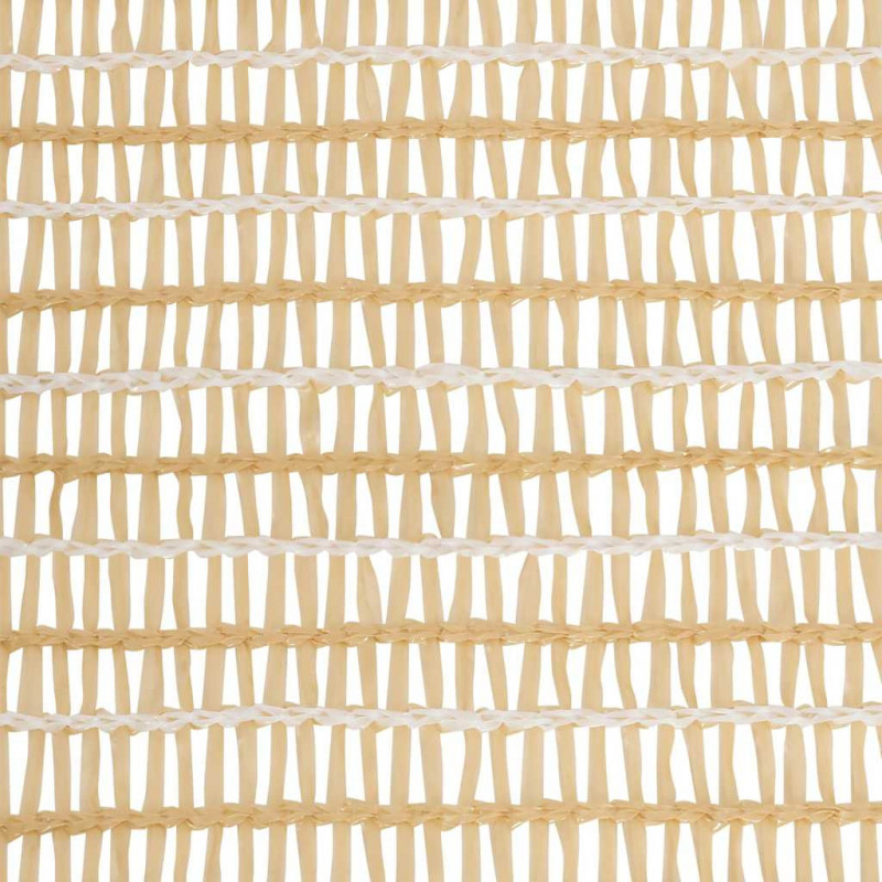 Siatka cieniująca, beżowa, 1,2 x 50 m, HDPE, 150 g/m²