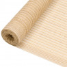 Siatka cieniująca, beżowa, 2x10 m, HDPE, 195 g/m²