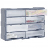 Organizer z 8 dużymi szufladkami, 52x16x37 cm