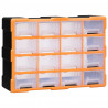 Organizer z 16 średnimi szufladkami, 52x16x37 cm