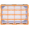 Organizer z 16 średnimi szufladkami, 52x16x37 cm