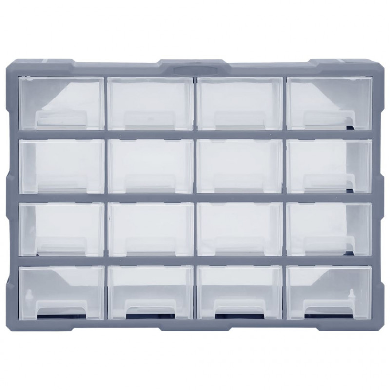 Organizer z 16 średnimi szufladkami, 52x16x37 cm