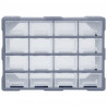 Organizer z 16 średnimi szufladkami, 52x16x37 cm