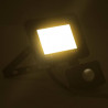 Reflektor LED z czujnikiem, 20 W, ciepłe białe światło