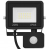 Reflektor LED z czujnikiem, 20 W, ciepłe białe światło
