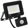 Reflektor LED z czujnikiem, 20 W, ciepłe białe światło