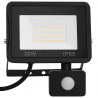 Reflektor LED z czujnikiem, 30 W, ciepłe białe światło