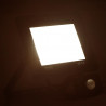 Reflektor LED z czujnikiem, 50 W, ciepłe białe światło