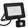 Reflektor LED z czujnikiem, 30 W, zimne białe światło