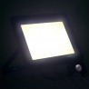 Reflektor LED z czujnikiem, 100 W, zimne białe światło