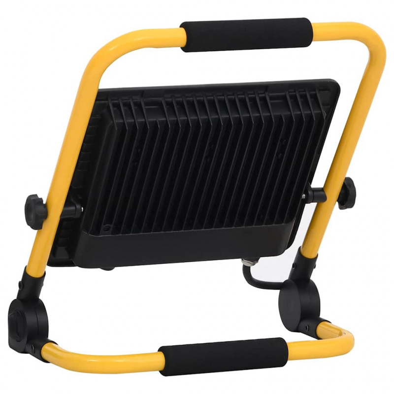 Reflektor LED z uchwytem, 100 W, ciepłe białe światło