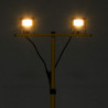 Reflektor LED ze stojakiem, 2x10 W, ciepłe białe światło