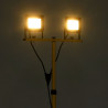 Reflektor LED ze stojakiem, 2x30 W, ciepłe białe światło