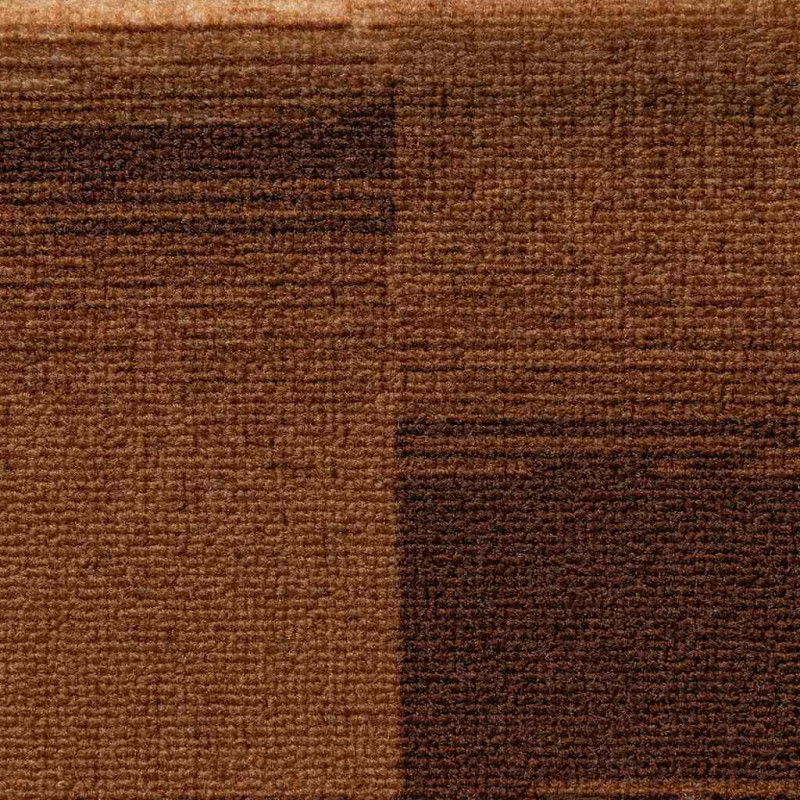 Samoprzylepne nakładki na schody, 10 szt., 65x21x4 cm, brązowe