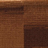 Samoprzylepne nakładki na schody, 10 szt., 65x21x4 cm, brązowe