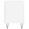 Szafka pod TV, biała, 104x35x50 cm, materiał drewnopochodny