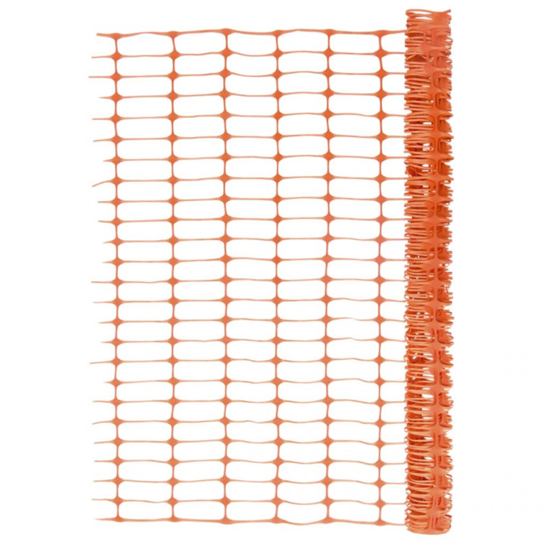 Ogrodzenie ogrodowe, 30 m, pomarańczowe