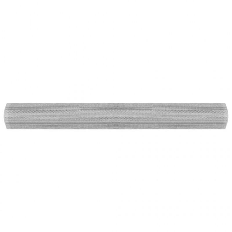 Siatka aluminiowa, 60 x 500 cm, srebrna