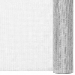 Siatka aluminiowa, 112 x 500 cm, srebrna