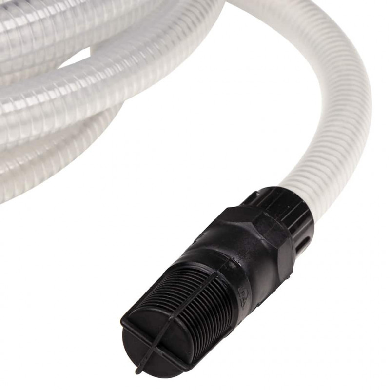 Wąż ssący z przyłączami PVC Przezroczysty 1" 10 m PVC