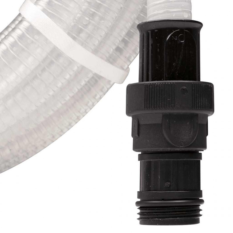 Wąż ssący z przyłączami PVC Przezroczysty 1" 10 m PVC