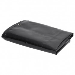 Plandeka 650 g/m², 1,5x6 m, czarna