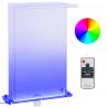 Fontanna ogrodowa z oświetleniem RGB LED, akrylowa, 51 cm