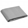 Plandeka, 180 g/m², 3x3 m, szara, HDPE