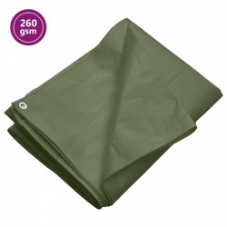 Plandeka, 260 g/m², 3x6 m, zielona, HDPE