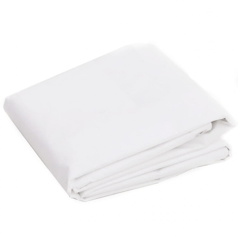 Plandeka, 260 g/m², 2x3 m, biała, HDPE