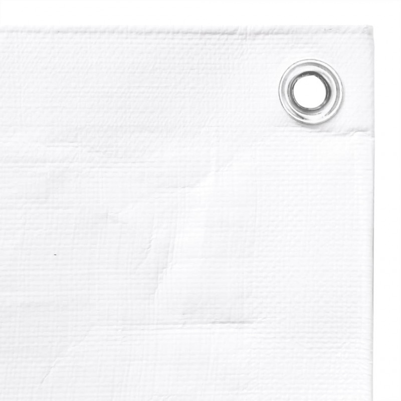 Plandeka, 260 g/m², 4x6 m, biała, HDPE