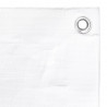 Plandeka, 260 g/m², 6x6 m, biała, HDPE