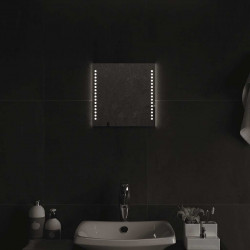 Lustro łazienkowe z LED, 30x30 cm