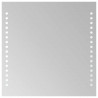 Lustro łazienkowe z LED, 30x30 cm