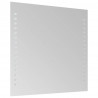 Lustro łazienkowe z LED, 30x30 cm