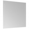 Lustro łazienkowe z LED, 40x40 cm