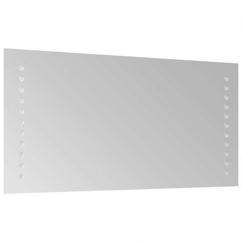 Lustro łazienkowe z LED, 40x20 cm
