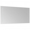Lustro łazienkowe z LED, 40x20 cm