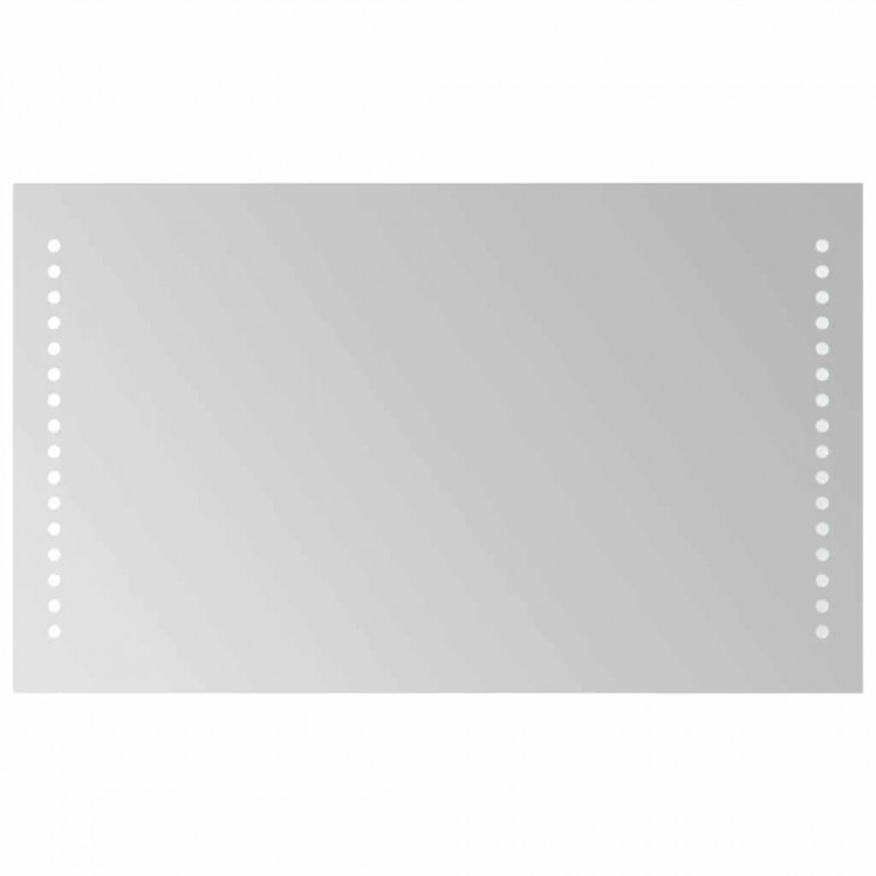 Lustro łazienkowe z LED, 50x30 cm