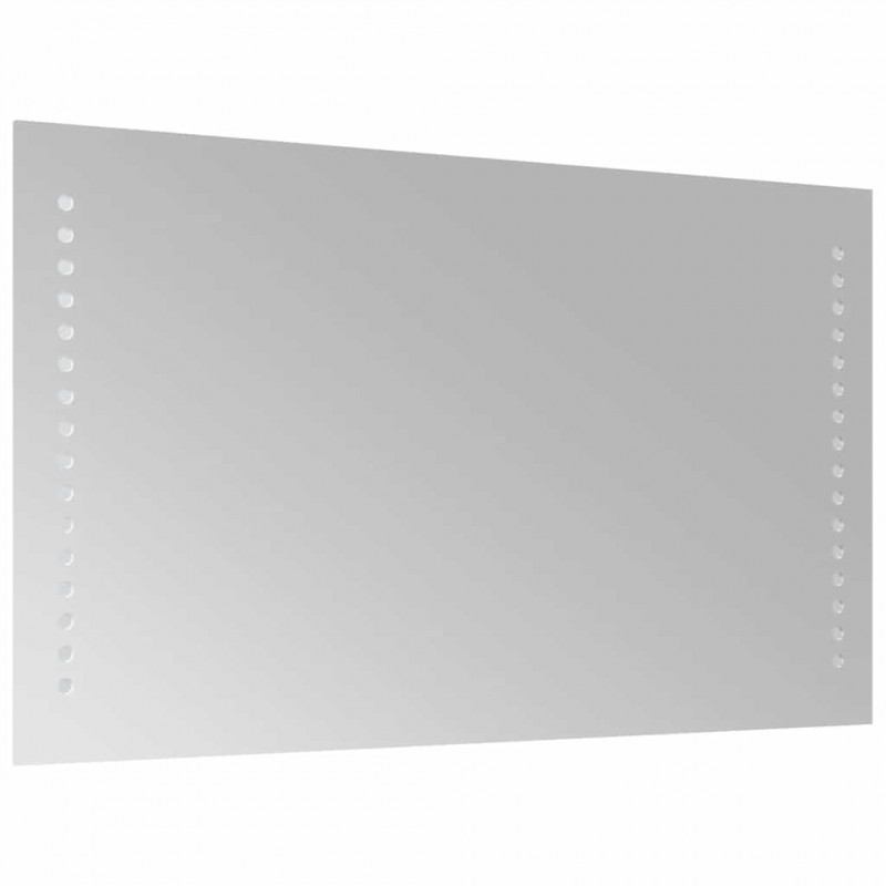 Lustro łazienkowe z LED, 50x30 cm