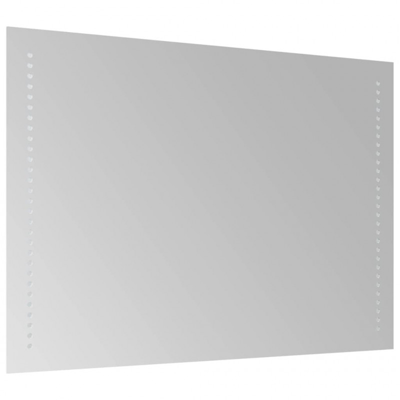 Lustro łazienkowe z LED, 70x50 cm