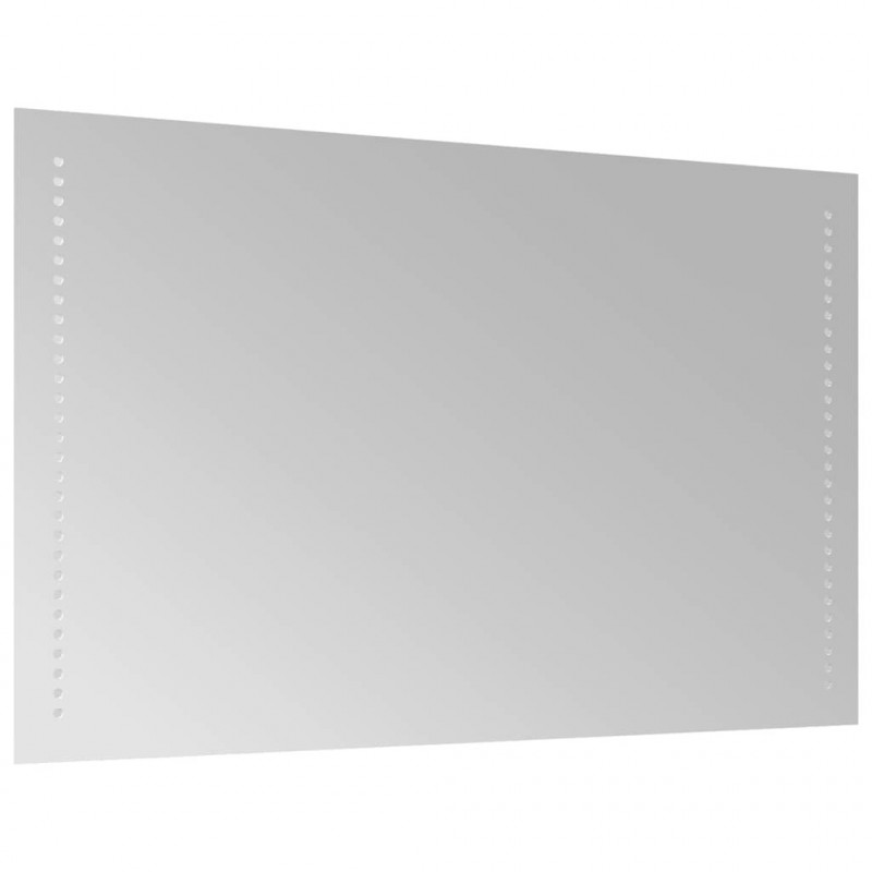 Lustro łazienkowe z LED, 80x50 cm