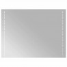 Lustro łazienkowe z LED, 80x60 cm