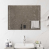 Lustro łazienkowe z LED, 80x60 cm