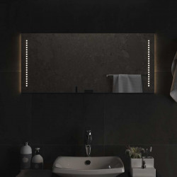 Lustro łazienkowe z LED, 90x40 cm