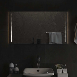 Lustro łazienkowe z LED, 90x50 cm