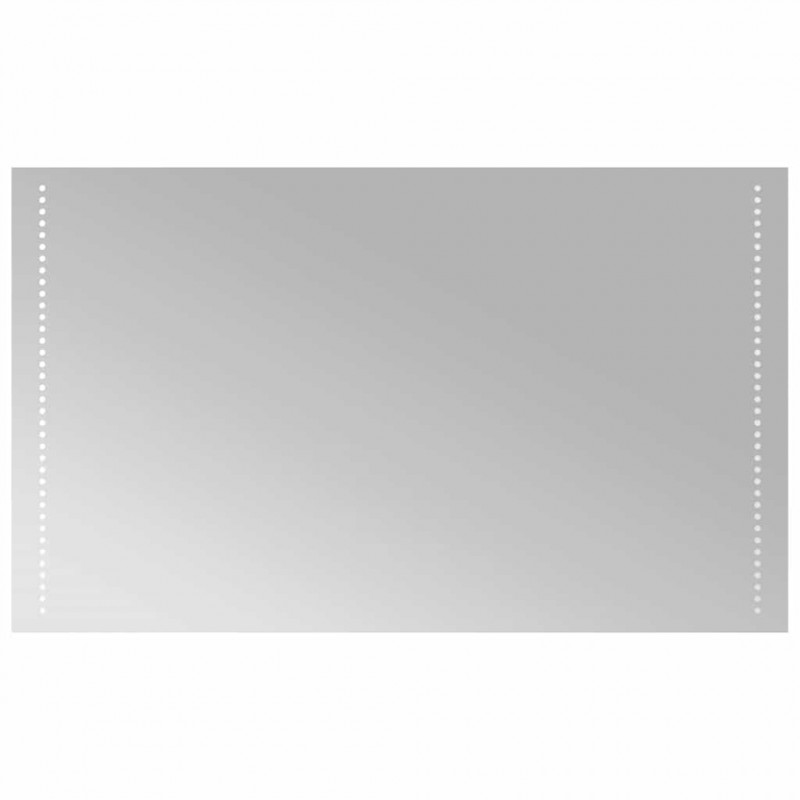 Lustro łazienkowe z LED, 100x60 cm