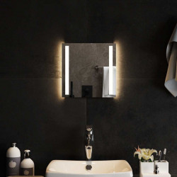 Lustro łazienkowe z LED, 30x30 cm